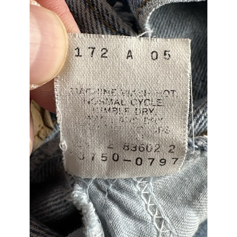 Vintage 90s Levis 550 Orange Tab Jeans USA Made Relaxed Fit 29x30 Student